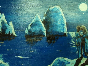 Capri sotto la luna